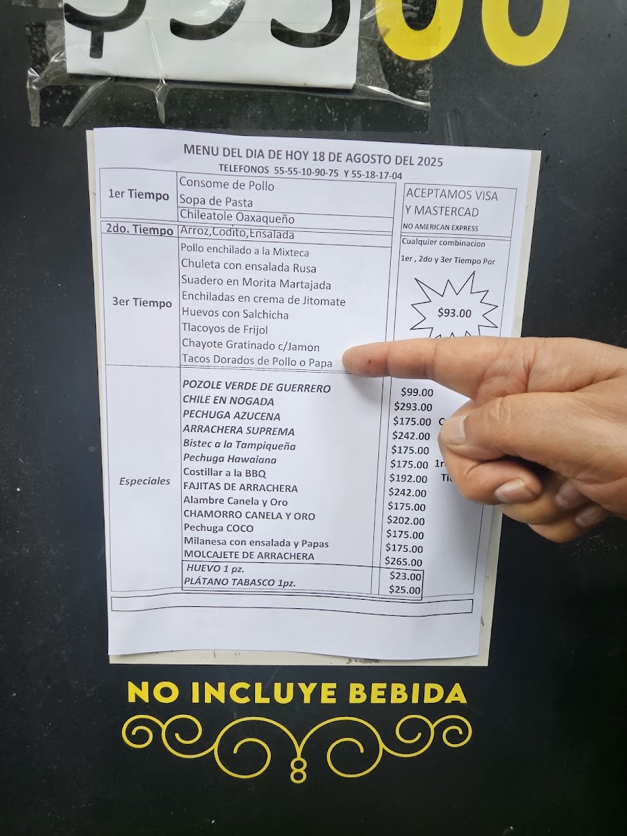 Canela y oro Menu - Image 6